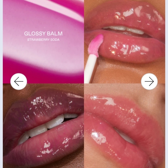 Rem Beauty Essential Drip Glossy Balm In Strawberry Soda BNIB - Picture 3 of 9